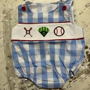 New infant baseball bubble 6-12m